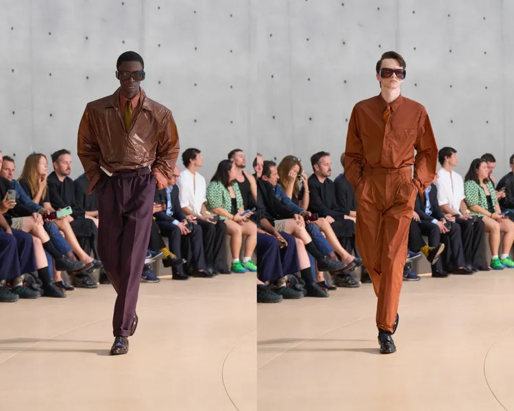 Saint Laurent 2026春夏男裝秀。品牌提供