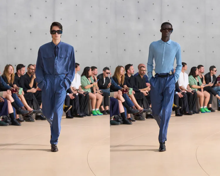 Saint Laurent 2026春夏男裝秀。品牌提供