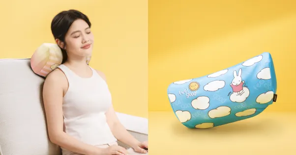  OSIM V手暖摩枕miffy限量款 特價$5,520 (原價$6,980)。OSIM提供
