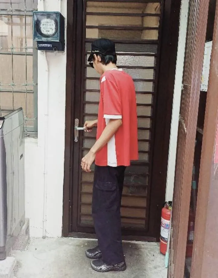 21歲台中男目前由社會局安置中，並協助他取得戶籍、居住、就業等問題。蘇乙青提供