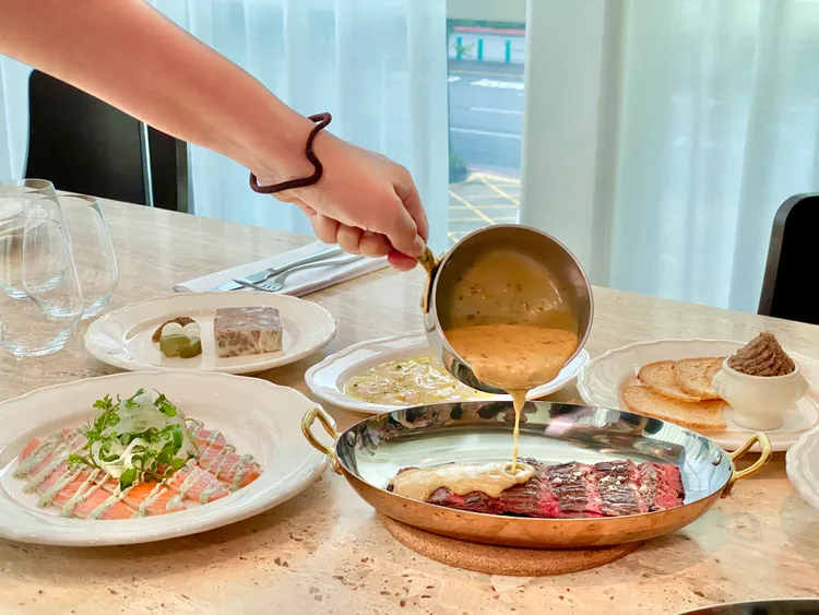 Bonami於午間提供義大利麵、燉飯、手作三明治等輕食。莊偉祺攝