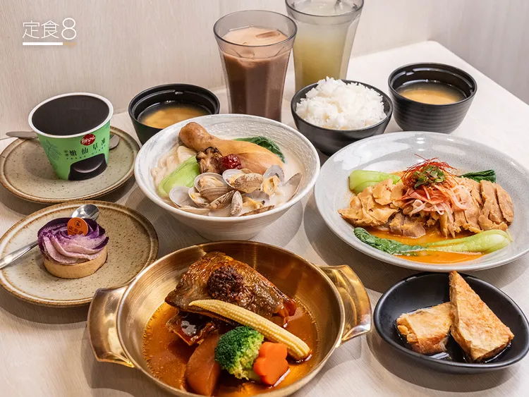 「定食8」將於6/19推出台式辦桌菜結合日式定食的系列新品。爭鮮提供
