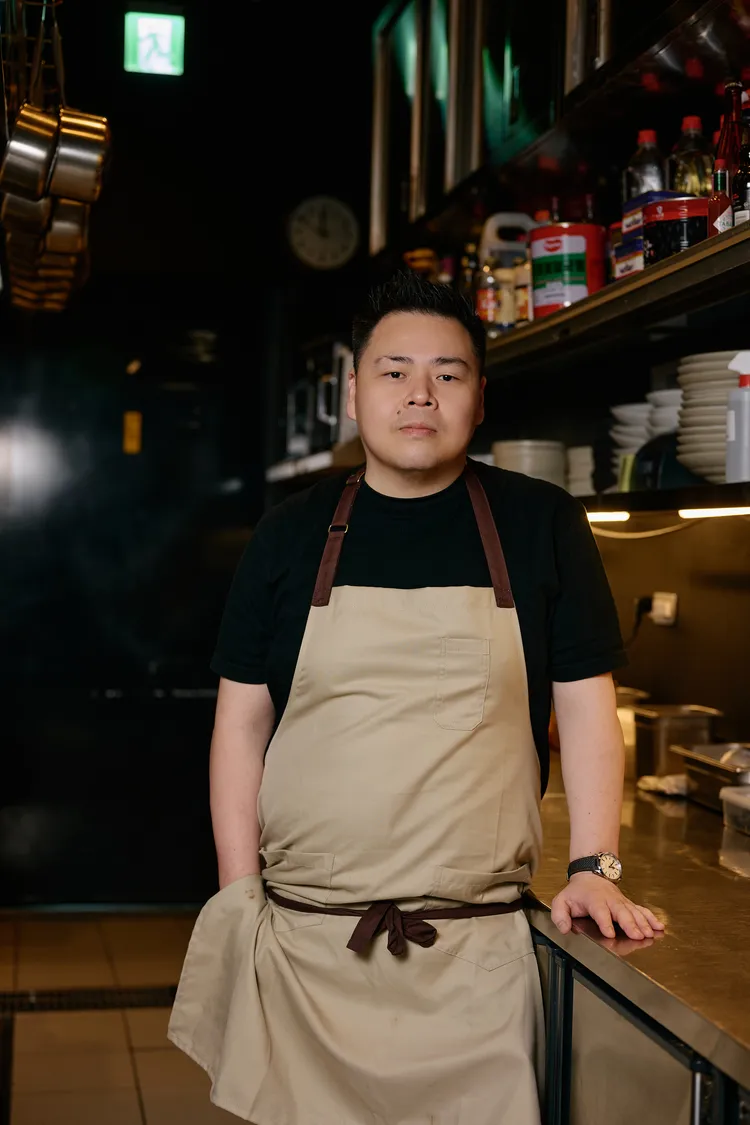 信義區全新高空「boon現代韓式餐酒館」由韓裔美籍趙韓淞主廚（Hansang Cho）領軍帶來新當代韓式料理。業者提供