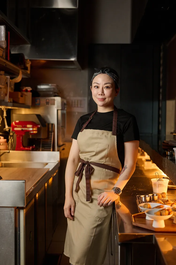 駐店主廚Cathy擅長結合東西方風味，以細膩手法將童年記憶與文化背景融入作品之中。業者提供