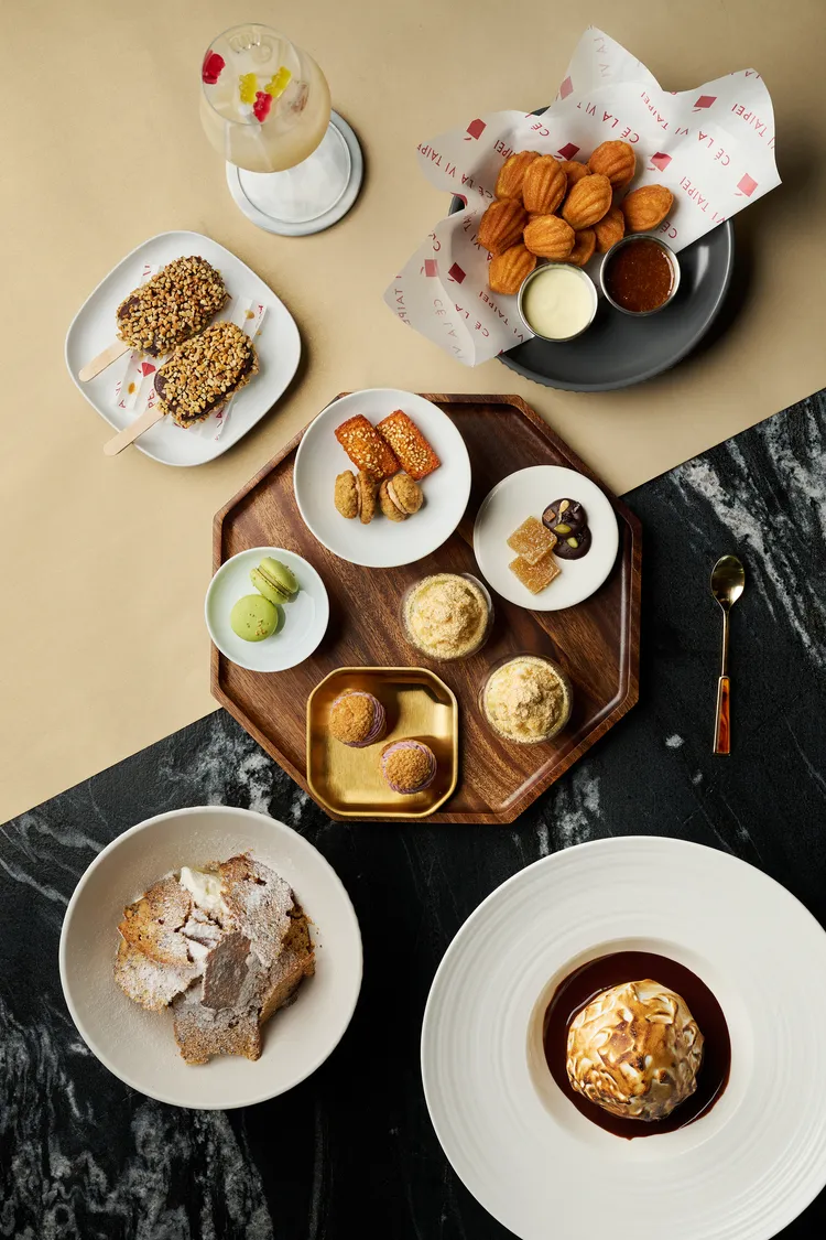 在加拿大成長的甜點主廚施柔安（Cathy Shih）擅長結合東西方風味，在boon能品嘗到她以傳統韓國甜點作為靈感的現代甜品。。業者提供