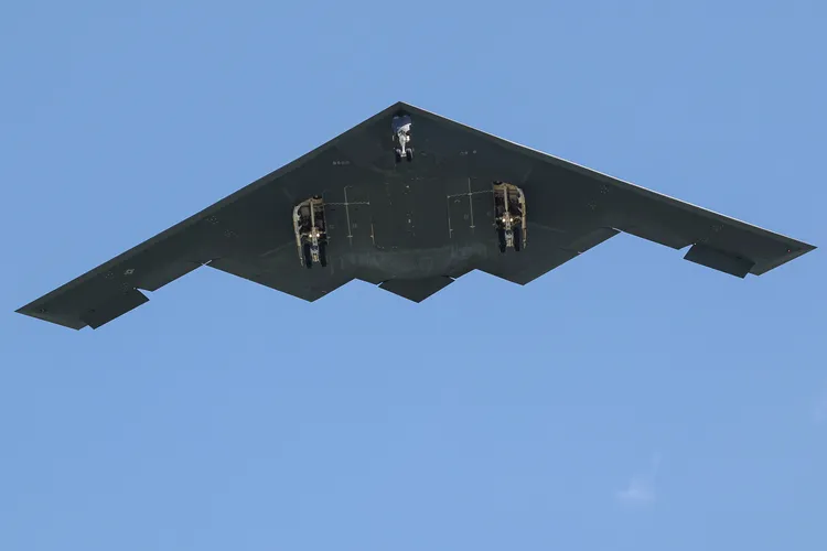 B-2戰略轟炸機是美國王牌。美聯社