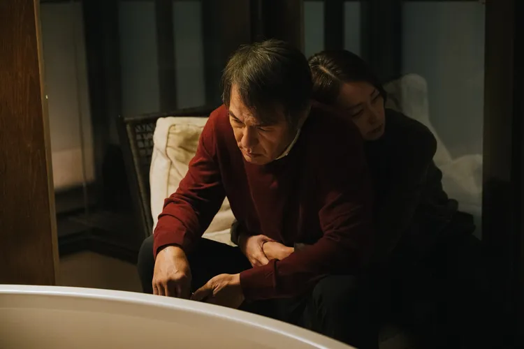 》戴立忍（左）與潘慧如飾演夫妻。牽猴子提供