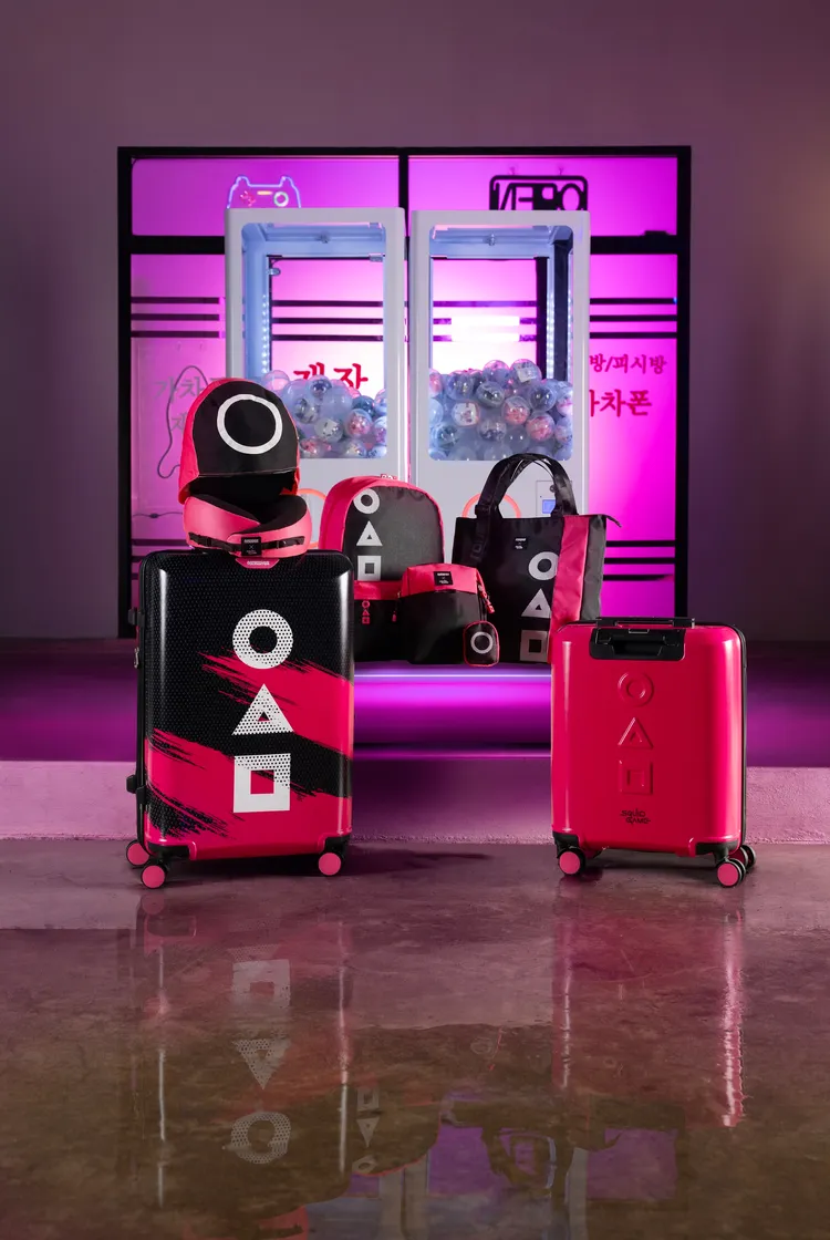 聯名系列的「黑色 x 墨西哥粉紅」以大膽視覺展現暗黑張力。品牌提供