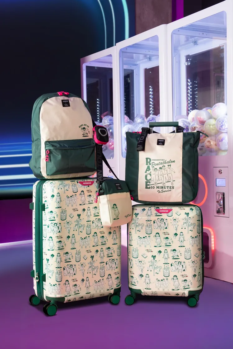 聯名系列的「珍珠白 x 深綠」雖然低調，但仍能一眼看出劇中元素。品牌提供