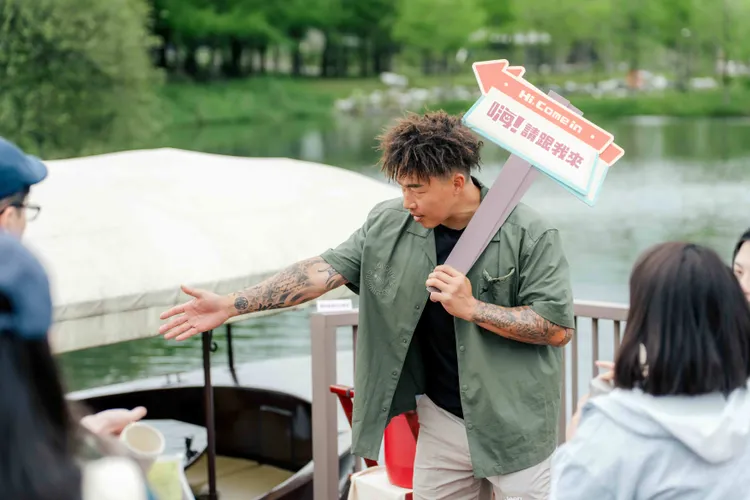 郭泓志生態導覽超掉漆。好看娛樂提供