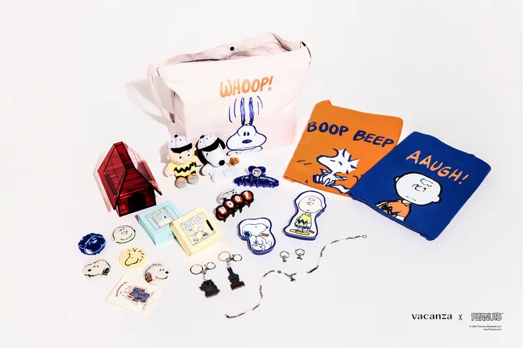 「vacanza × PEANUTS聯名系列」包含項鍊、手鍊、戒指、耳環與各種周邊。品牌提供