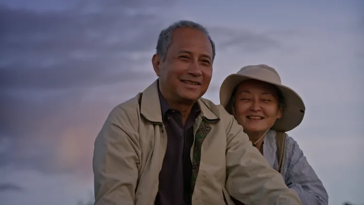 王淑娟與艾偉兩人一起變老。大愛提供