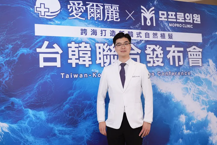首爾MOPRO CLINIC院長文建學。彭欣偉攝