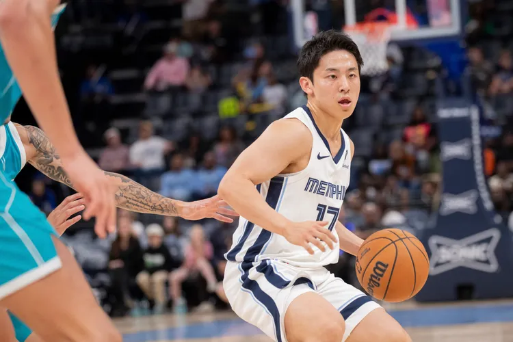 河村勇輝。美聯社