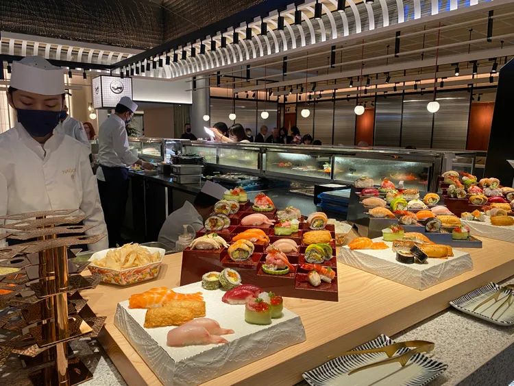 「NAGOMI 雅」相較於中山店擁有較大的270坪空間。莊偉祺攝