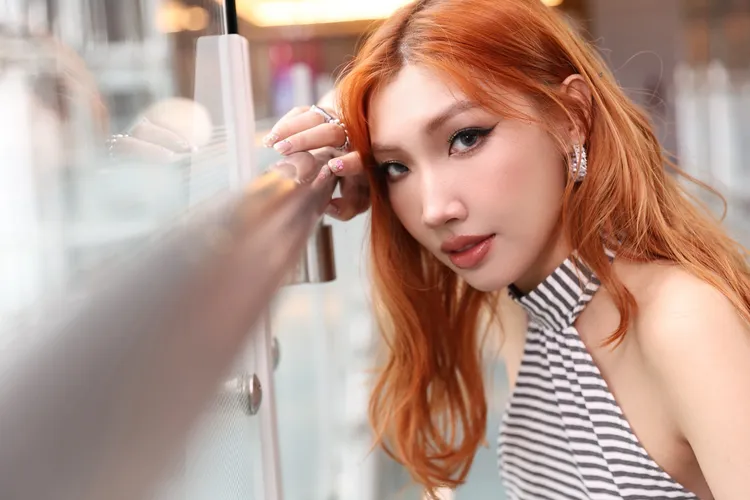 Karencici放話想奪下金金曲「紅毯第一美」。彭欣偉攝