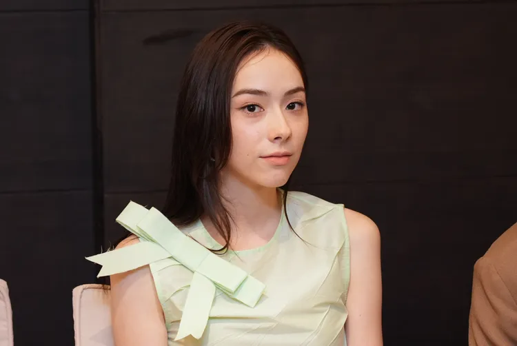 林奕嵐美如精靈。攝影中心攝影