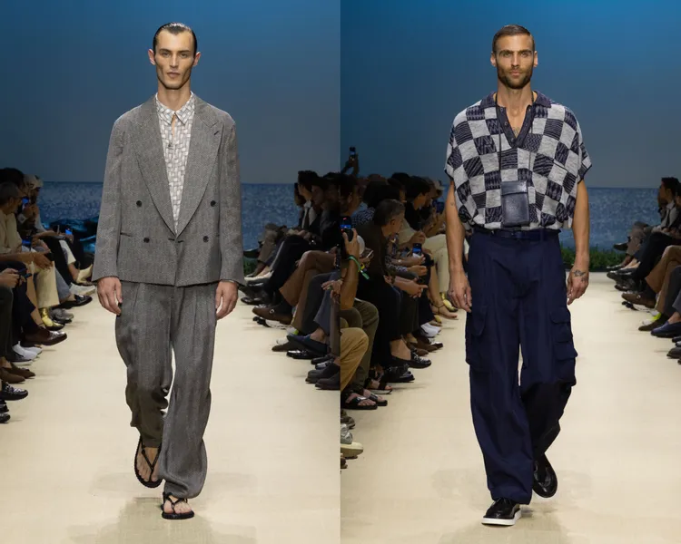 GIORGIO ARMANI 2026春夏男裝秀。品牌提供