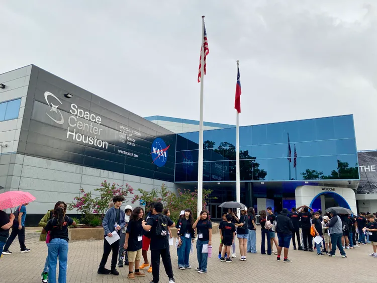 休士頓有NASA、太空中心等，當地主要就業人口有一大部分為航太產業。莊偉祺攝