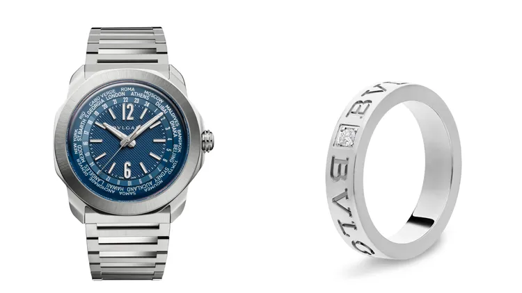 牛奶配戴的寶格麗作品。品牌提供