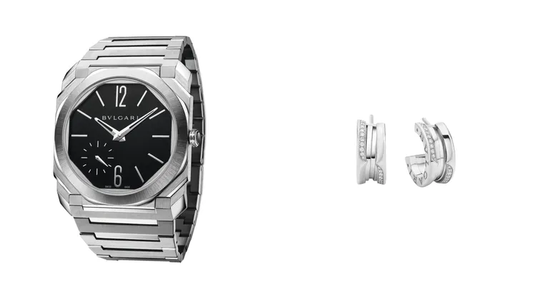 阿弟配戴的寶格麗作品。品牌提供