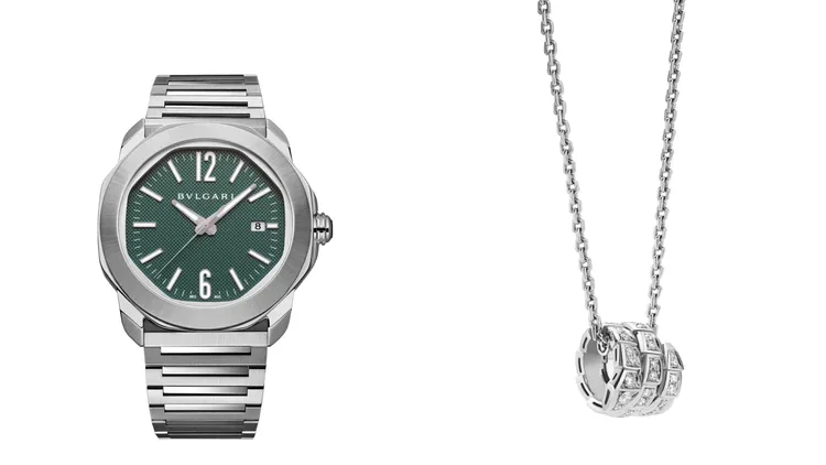 書偉配戴的寶格麗作品。品牌提供