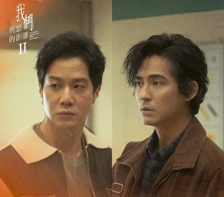 薛仕凌與周渝民在戲中互嘴超有愛。翻攝我們與惡的距離 The World Between Us臉書