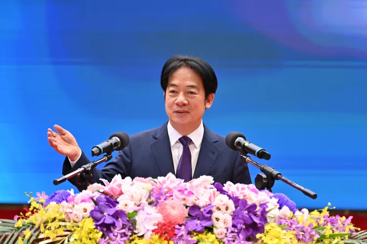 賴清德致詞。警大提供