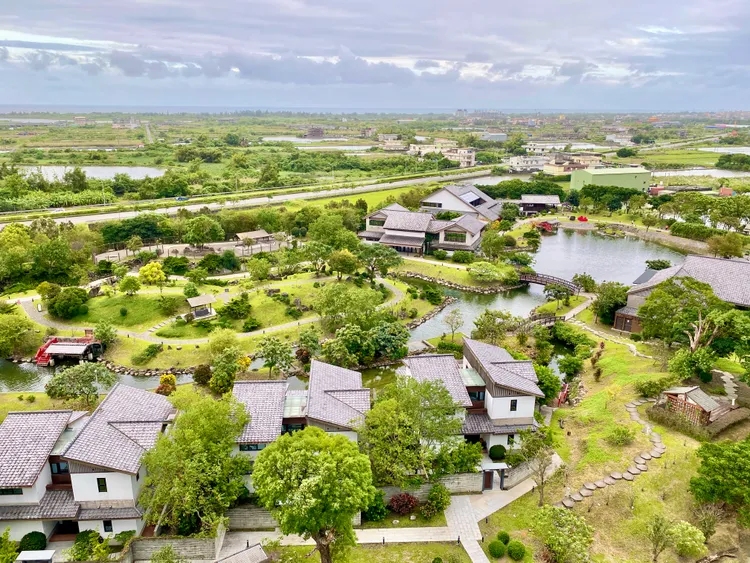 宜蘭綠舞擁有5.7公頃日式主題園區。莊偉祺攝
