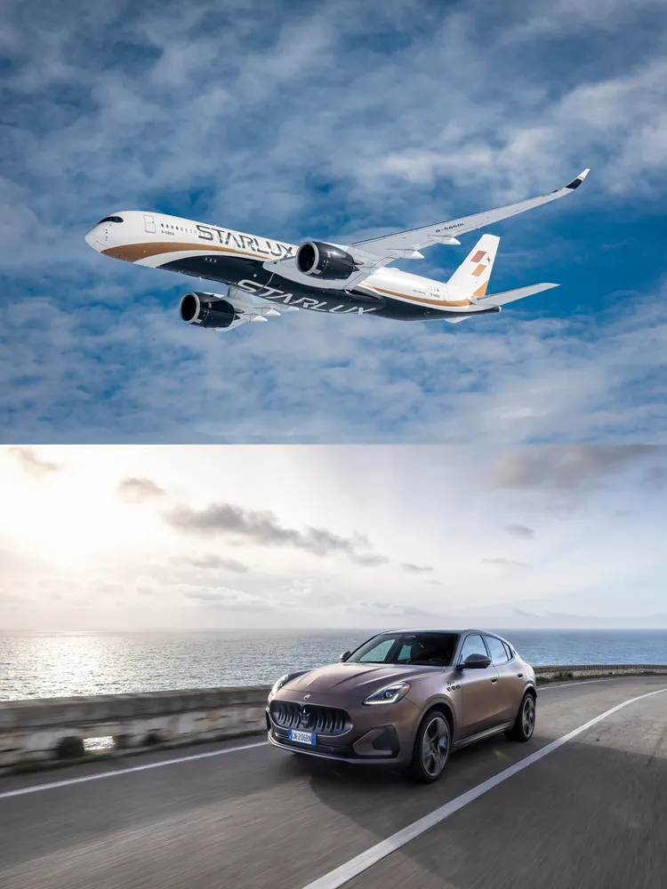 安大略之旅的首波接送座駕由 Grecale Folgore 擔綱義式壯遊代表，體現純電動力中創新、多功能性、奢華和性能的完美平衡。業者提供