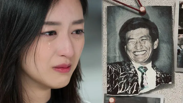 葉萱（左）勇敢現身Netflix紀錄片，指控韓國攝理教領導人鄭明析。翻攝Netflix