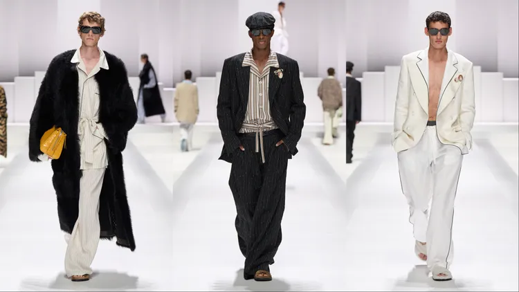 Dolce & Gabbana 2026春夏男裝系列。品牌提供