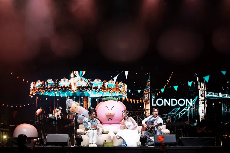 告五人歐洲巡演人氣夯。相信音樂提供