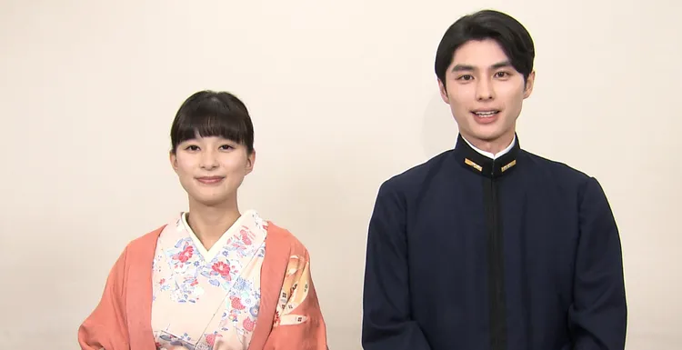 芳根京子（左）與本田響矢跨海受訪。friDay影音提供