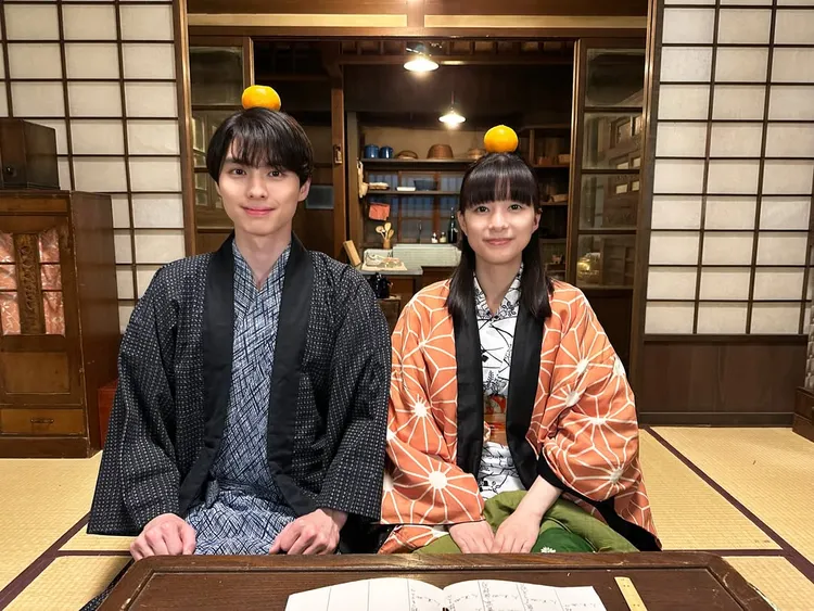 「江端夫婦」的日本除夕夜可愛花絮照。翻攝官方IG