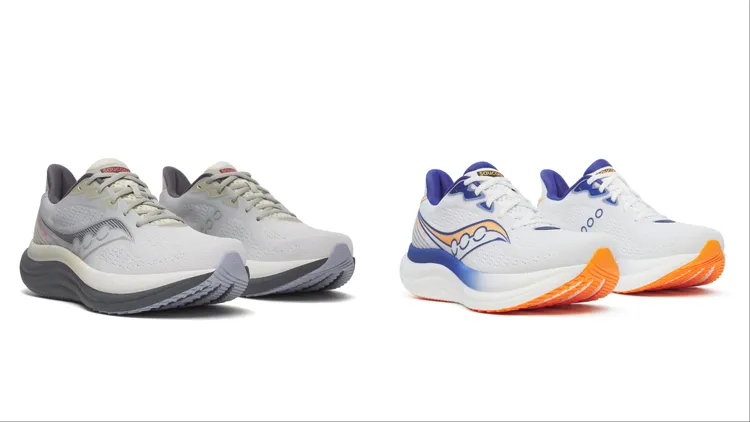 SAUCONY TRIUMPH 23男款，各5490元。品牌提供