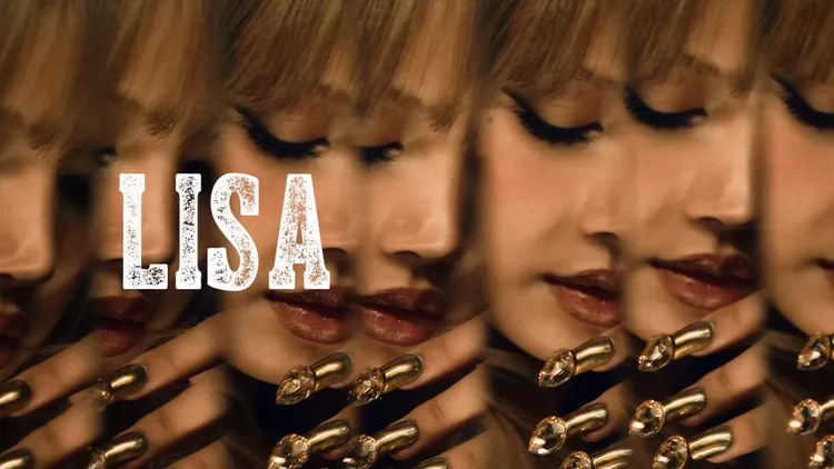 Lisa表情魅惑。翻攝YouTube