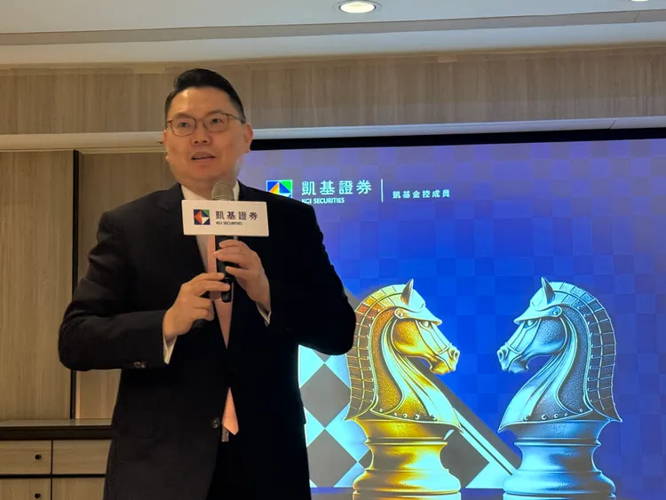 凱基證券財富管理處主管阮建銘。呂承哲攝