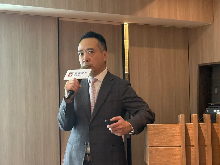 凱基香港首席投資總監梁啟棠。呂承哲攝