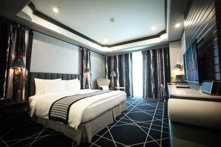 大直維多麗亞酒店時尚客房。業者提供