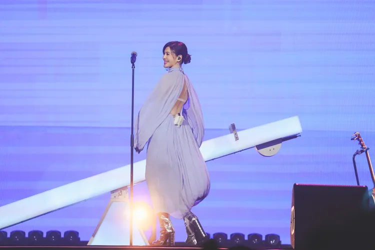 蘇慧倫仙氣飄飄的舞台服裝暗藏小心機。相信音樂提供