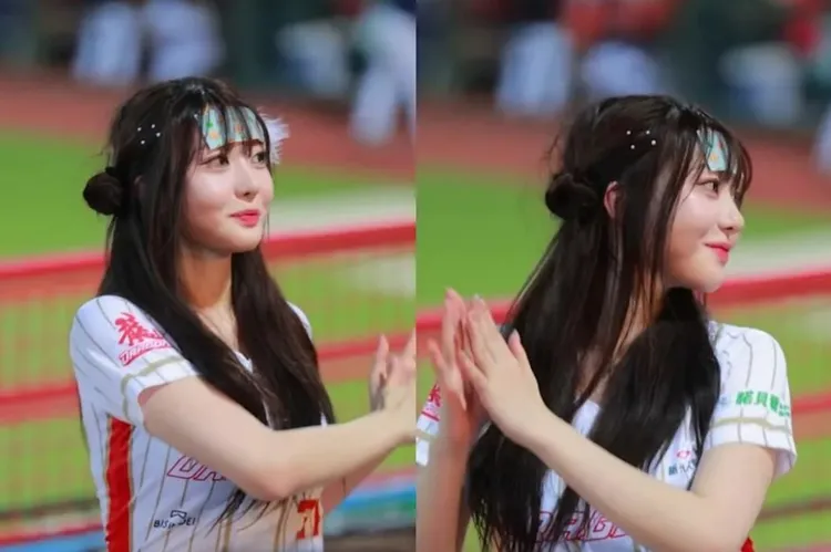 李多慧發現權喜原出現中暑狀況後，就幫她貼退熱貼散熱。翻攝自threads