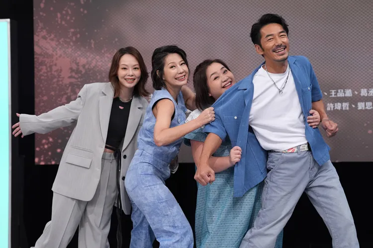 孫淑媚（左起）、丁寧、李李仁、鍾欣凌都是實力派演員。攝影中心攝