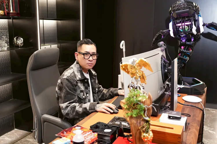 蹦闆砸800萬元打造私人接待所。彭欣偉攝