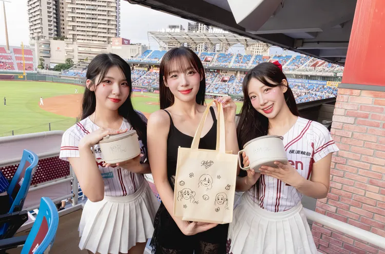 廉世彬、河智媛、禹洙漢。樂天桃猿提供