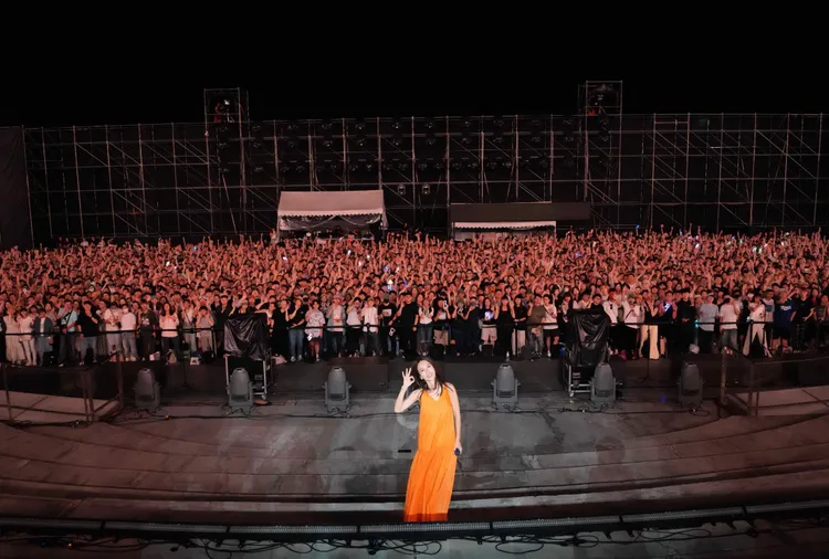 田馥甄《田調》巡演座無虛席。何樂音樂提供