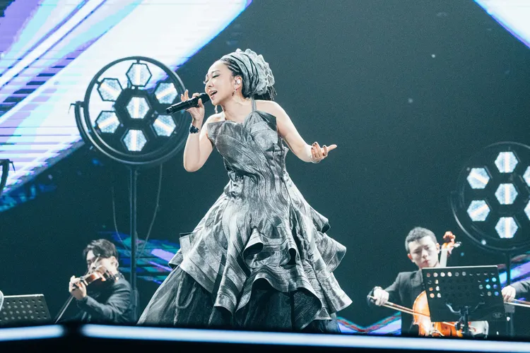 MISIA表演震撼全場。台視提供