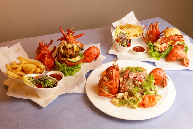 「LA FESTA異國料理」龍蝦料理新菜。業者提供