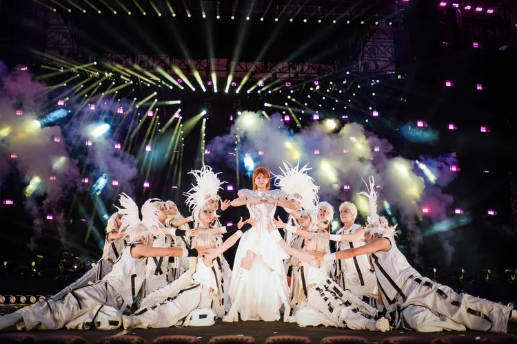 孫燕姿北京演唱會湧入5萬人進場聆聽。Make Music提供