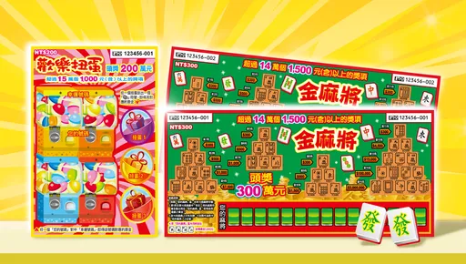 彩迷衝了!2新款刮刮樂總獎金飆21億、中獎率超過3成